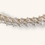 Thumbnail: 925 SILVER FLOWER FANCY LINK BRACELET - 01032J