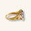 Thumbnail: 14K MARQUISE AMETHYST GOLD RING - SIZE 7 - 00984H