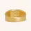 Thumbnail: 10K YELLOW GOLD MEN'S DIAMOND RING - 01020J