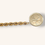 Thumbnail: 10K YELLOW GOLD ROPE CHAIN BRACELET - 01042J