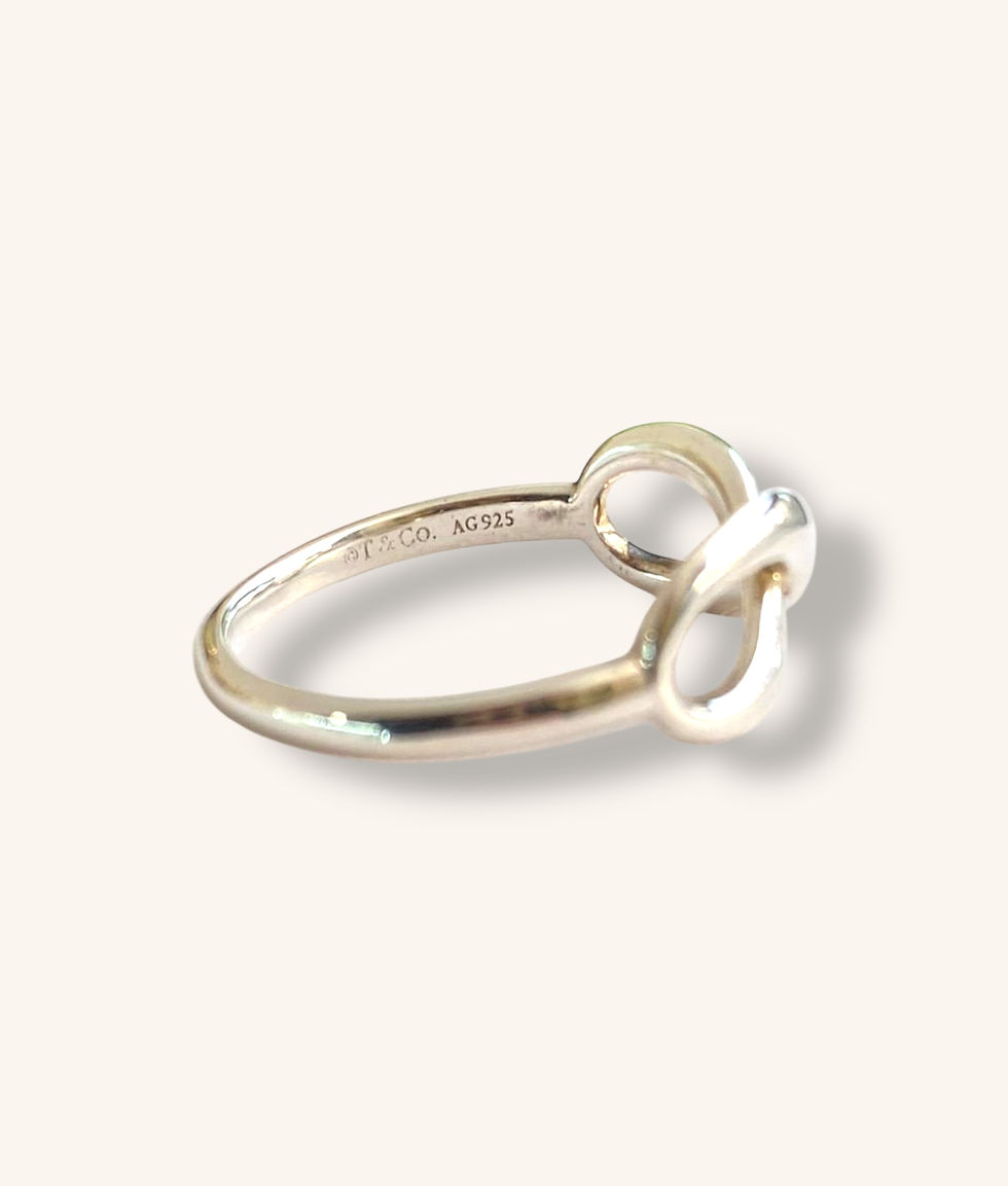 Thumbnail: TIFFANY & CO. INFINITY RING - SZ 6.5 - H