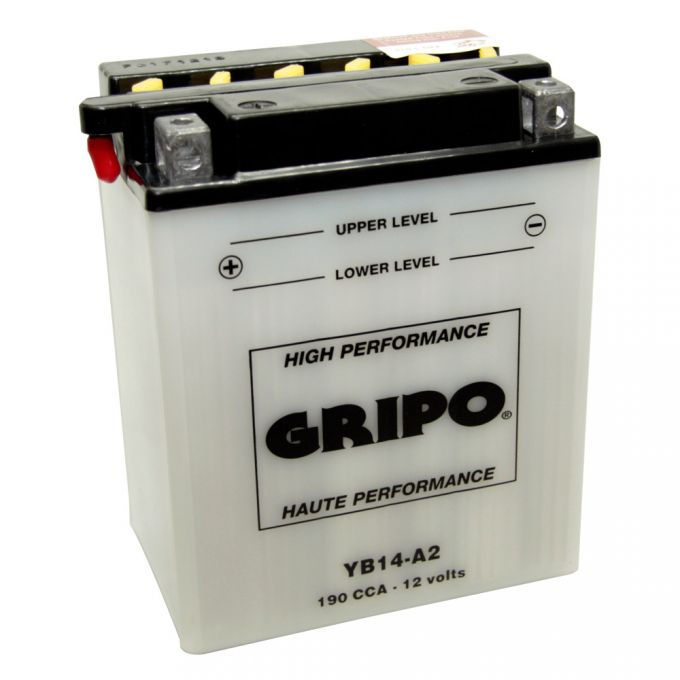 Batterie haute-performance YB14-A2 Gripo