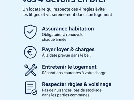 Locataires : connaissez-vous vraiment vos obligations ?
