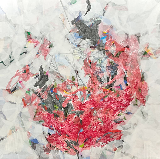 3.層層展開 複合媒材紙本 2026 90x90x4cm 123,000 陳芷若.jpg