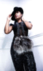 Thumbnail: Pewter Rhinestone Classic Crossbody strapp