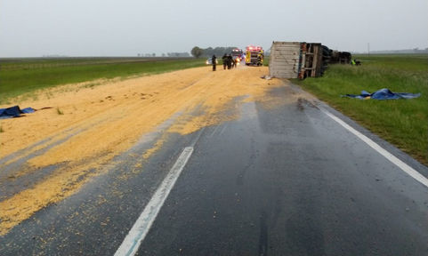 Un camionero winifredense herido en un accidente