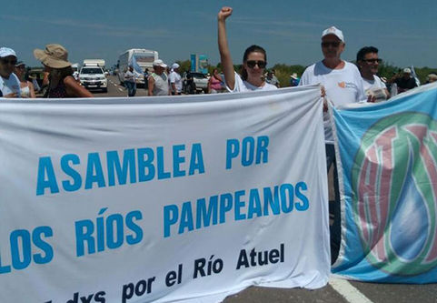 Atuel: La Asamblea de los Ríos, al cruce de Mac Allister