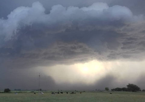 Lluvias en la región pampeana de variada intensidad