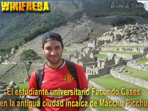 Estudiante winifredense fue becado a Perú