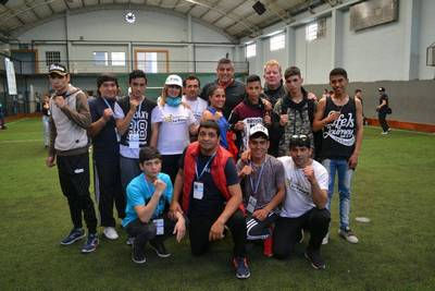 Deportistas pampeanos en los Juegos Evita