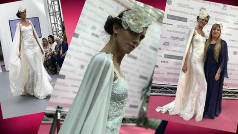 Diseñadora de Santa Rosa llevo a Madrid a su modelo de Winifreda