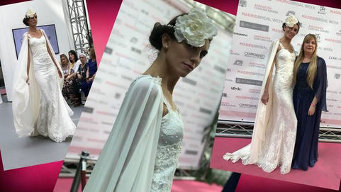 Diseñadora de Santa Rosa llevo a Madrid a su modelo de Winifreda