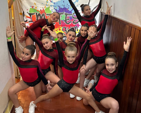 Límites Gym tuvo su debut zonal con seis coreografías y ya se prepara para competir en Pilar