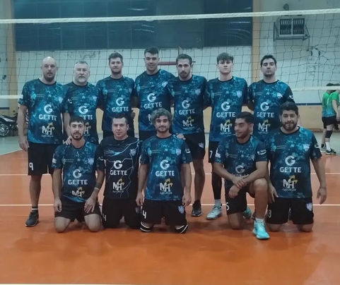 Debut del Equipo de Voley Masculino de Winifreda en la Liga Universitaria 2024
