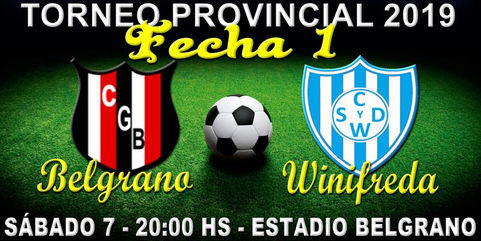 Deportivo Winifreda: Éste sábado debuta en el Torneo Provincial