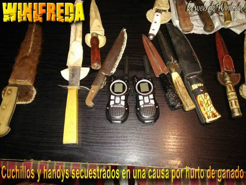 Abigeos: dos detenidos