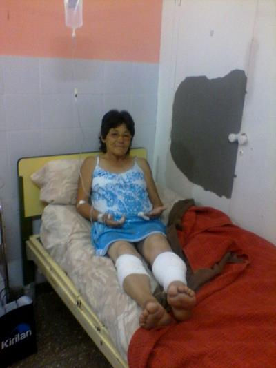 Se recupera la mujer que fue apuñalada por su concubino