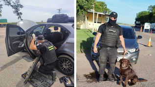 Secuestran más de un kilo de cocaína en un Puesto Caminero y detienen a una persona