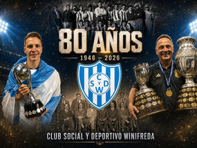 El Deportivo Winifreda cumple 80 años: ocho décadas de historia, pasión y sentido de pertenencia