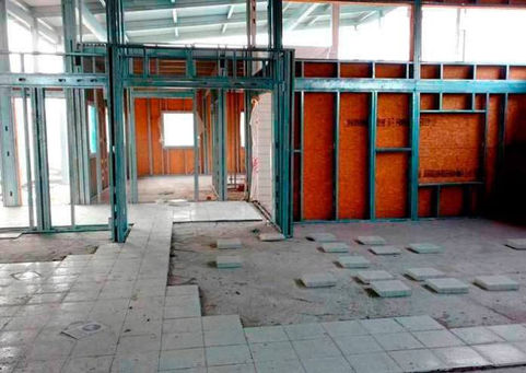 El Jardín de Infantes de Macri está perdiendo el techo