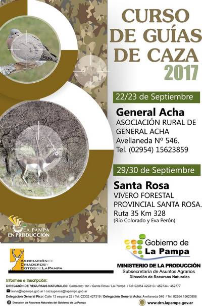 Producción: Curso de guías de caza