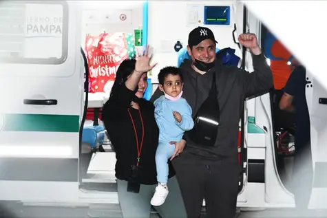 Ámbar ya está en Santa Rosa: emoción, esperanza y una nueva etapa tras un trasplante histórico