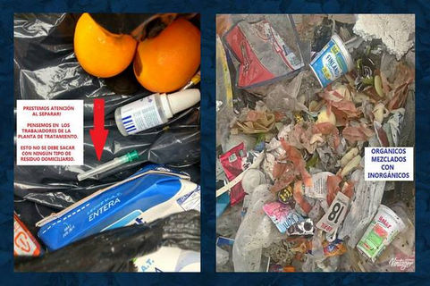 Atención Winifreda: recolección de residuos