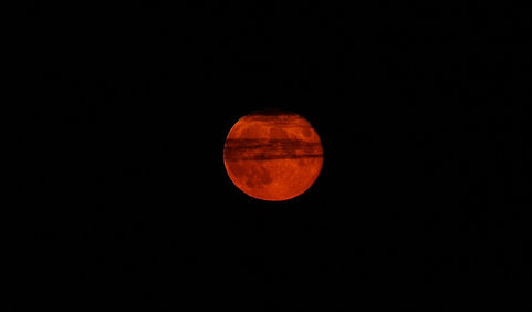 La superluna se verá este domingo y será roja