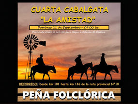 Winifreda se prepara para vivir la 4° Cabalgata “La Amistad” y una gran Peña Folclórica en El Destino