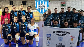 ¡Winifreda entre los mejores! El voley del CSDW clasificó a semifinales en ambas ramas de la Liga Universitaria