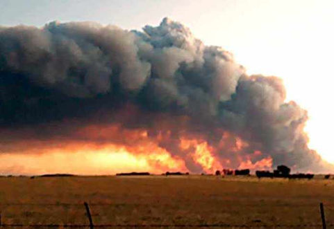 La CNN interesada en los incendios en La Pampa