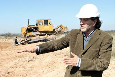 El gobierno provincial inició los trabajos para el alteo en la zona del Bajo Giuliani