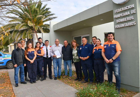 Nueva formación profesional para bomberos voluntarios: La Pampa fortalece la capacitación con certificación nacional