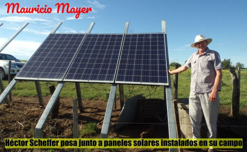 Reemplazan molinos eólicos por energía solar en Mauricio Mayer