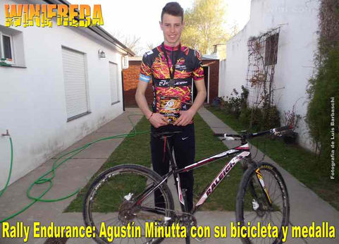 El winifredense Agustín Minutta se impuso en su categoría en el Rally Endurance
