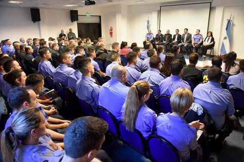 Jornada de capacitación en el Instituto Superior Policial