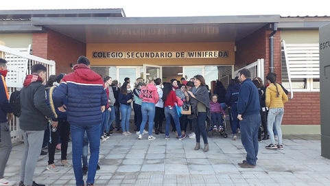 Winifreda: Entregaron llaves del nuevo colegio secundario