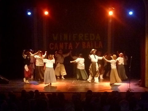 Winifreda canta y baila en el Teatro Español