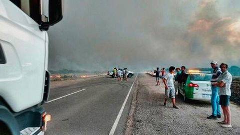 Habilitaron el paso en las rutas 35 y 154