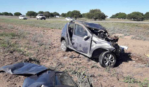 Otra persona fallecida por el trágico choque frontal en la Ruta 35