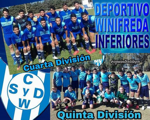 Deportivo Winifreda: Triunfos girasoleros en categorías de inferiores