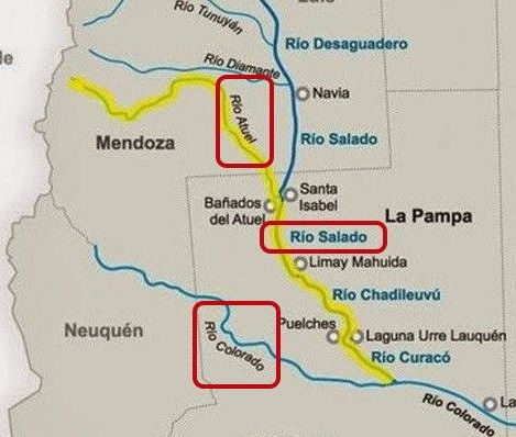 La falta de caudal del Río Salado enciende la alarma en La Pampa