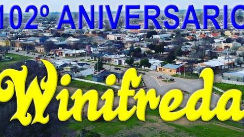 102° aniversario de Winifreda