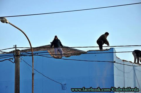 Comenzó la obra de restauración del salón del Club