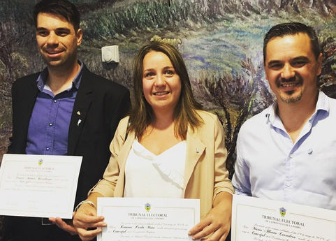 Autoridades winifredenses recibieron diploma