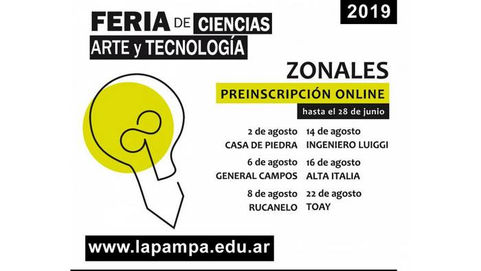 Educación: Preinscriben a instancias zonales de Feria de Ciencias