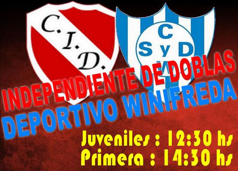 Deportivo Winifreda viaja a Doblas y adelanta el partido