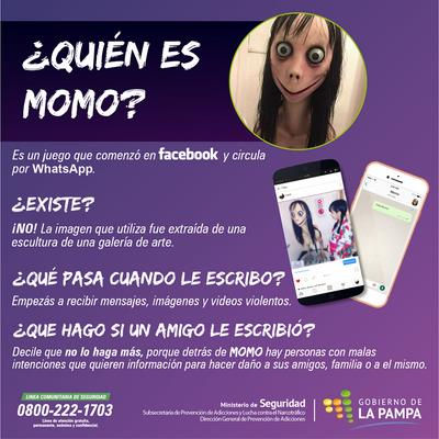 Advierten por ''Momo'', un juego viral entre los jóvenes
