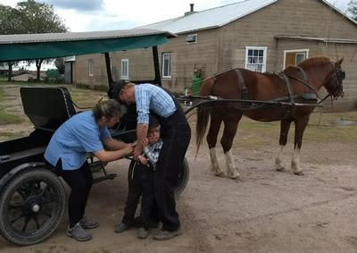 Vacunaron contra sarampión y rubéola en Colonia Menonita