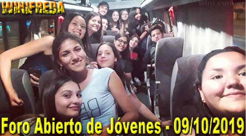 Winifreda presente en el Foro de jóvenes de La Pampa